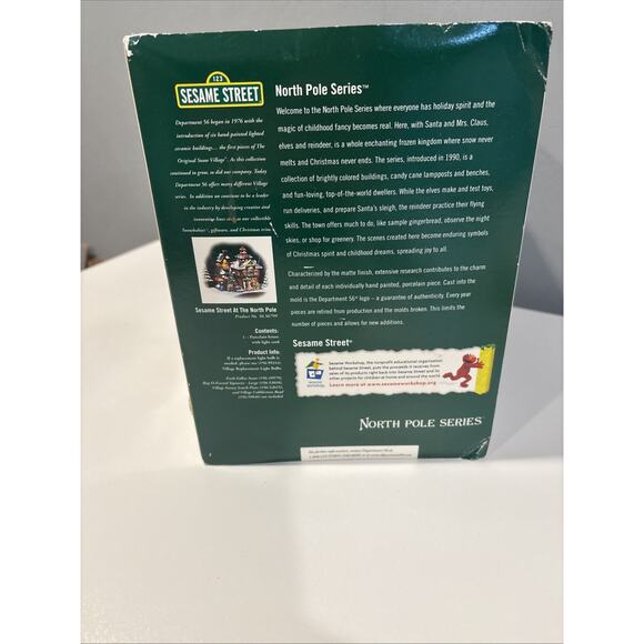 Dept 56 North Pole Series Sesame Street At The North Pole - Picture 3 of 16